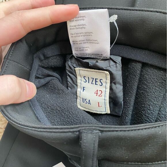 Fusalp Black Slim-leg Skinny Stirrup Ski Pants size 42 / US 10 EUC - Picture 8 of 9